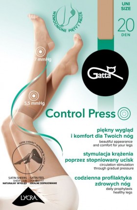 PODKOLANÓWKI CONTROL PRESS 20 DEN