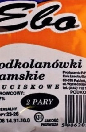 PODKOLANÓWKI EBO ELASTIL WOREK