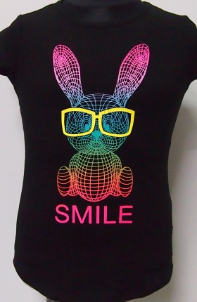 BLUZKA DZIEWCZĘCA KRÓLIK SMILE KR R.146-152