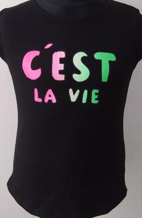 BLUZKA DZIEWCZĘCA C'EST LA VIE KR R.158-164 SALE