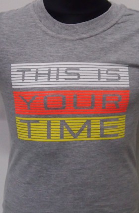 BLUZKA CHŁOPIĘCA THIS IS YOUR TIME KR R.116 SALE