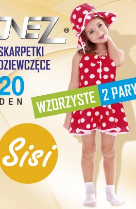 SKARPETKI DZIEWCZĘCE SISI