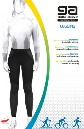 LEGGINGS WOMEN THERMOACTIVE BASIC DABLAM