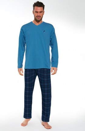 PIŻAMA MĘSKA 124/240 DERBY DR R.3XL-5XL