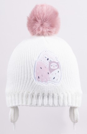 CZAPKA ZIMOWA CZZ-0493/0494 DZIEWCZĘCA