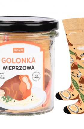 SKARPETY MĘSKIE SOXO W SŁOIKU