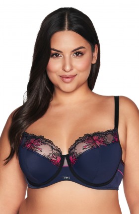 BIUSTONOSZ AV 2119 NAVY BLUE