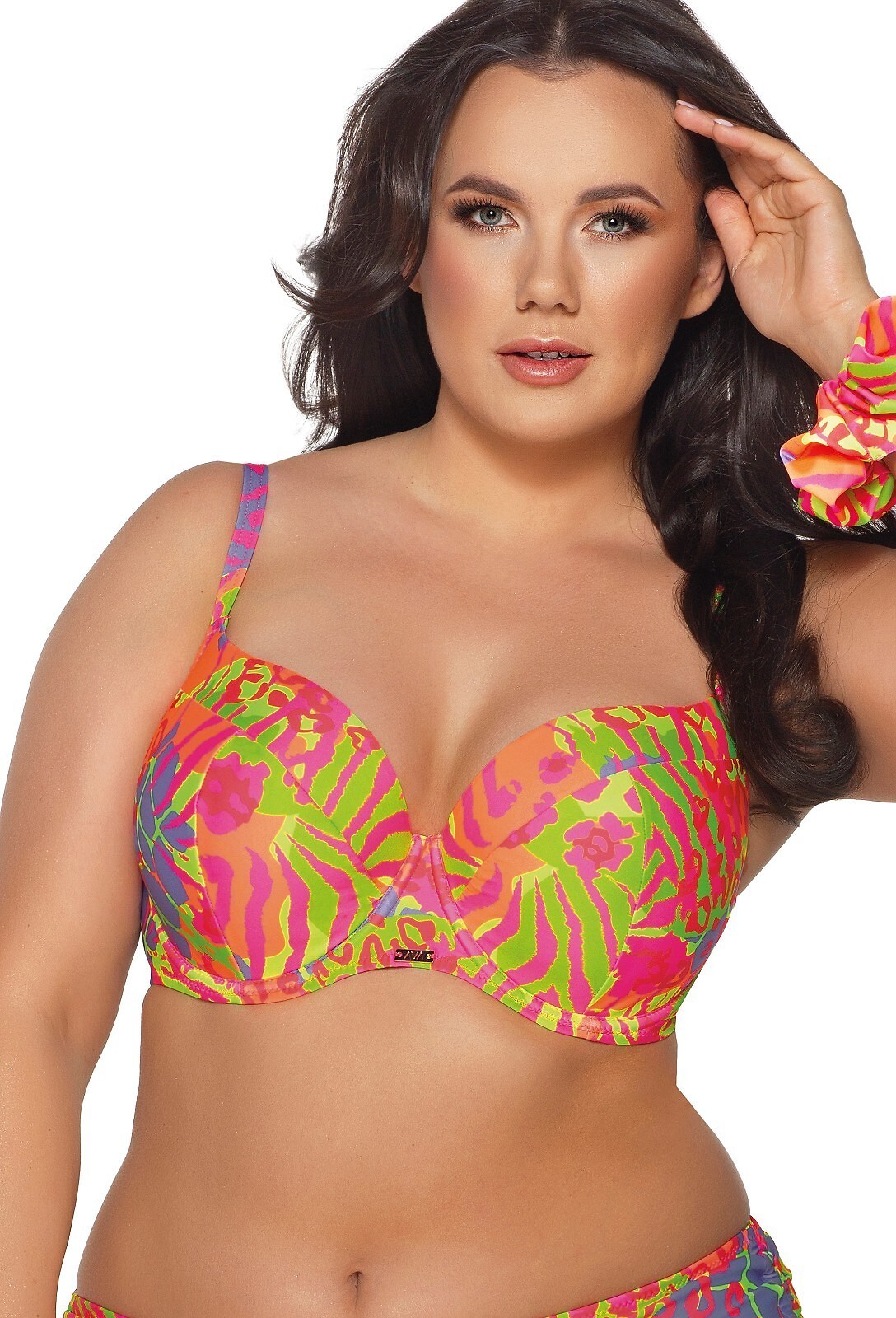 BIUSTONOSZ KĄPIELOWY SK 187 FULL CUP FLUO SALE