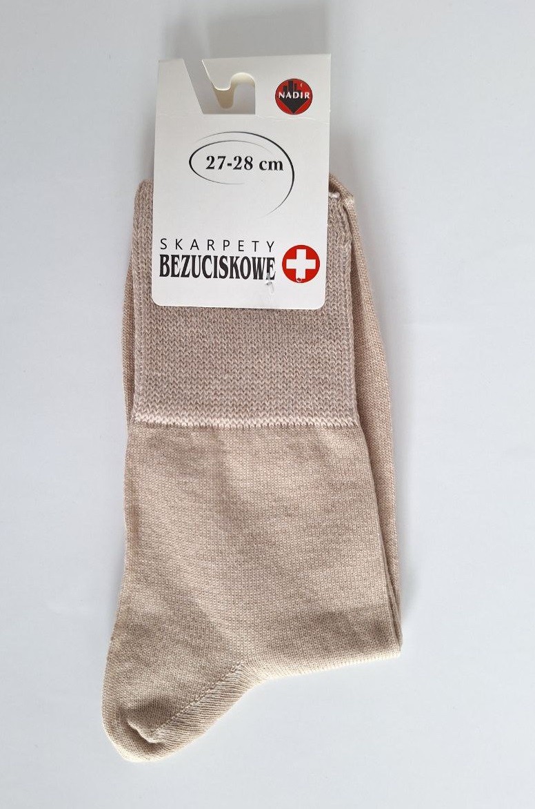 SKARPETY MĘSKIE BEZUCISKOWE