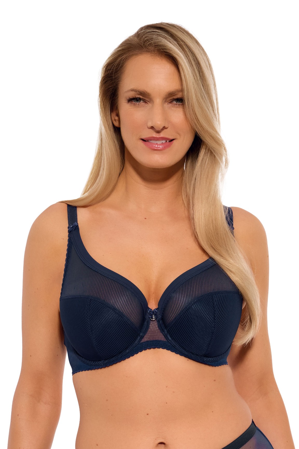 BIUSTONOSZ SEMI-SOFT SONIA BSO 1058 GRANATOWY