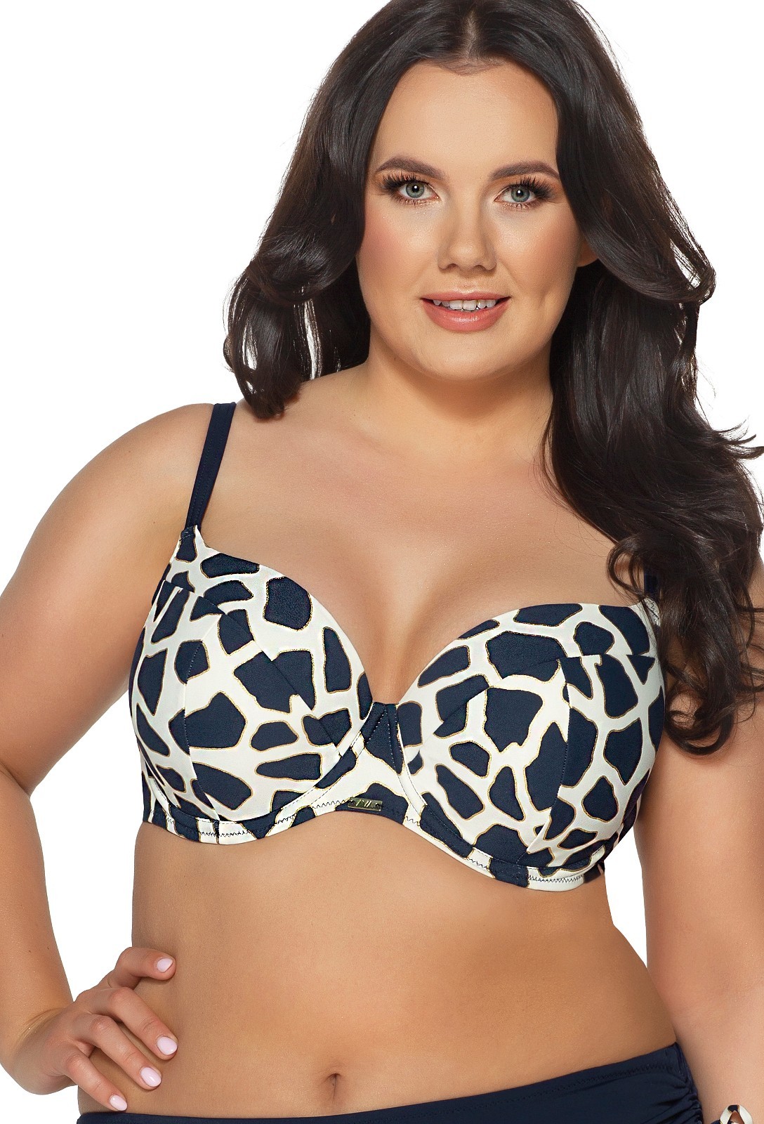 BIUSTONOSZ KĄPIELOWY SK 195 FULL CUP NAVY BLUE SALE