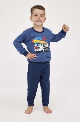 PIŻAMA BOY KIDS 478/162 WORK ZONE DR