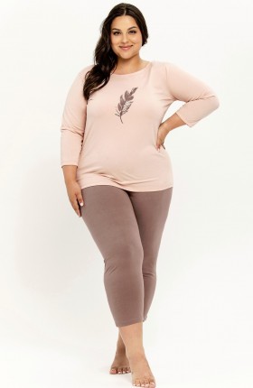 PIŻAMA JANE 3289 3/4 R R.2XL-3XL