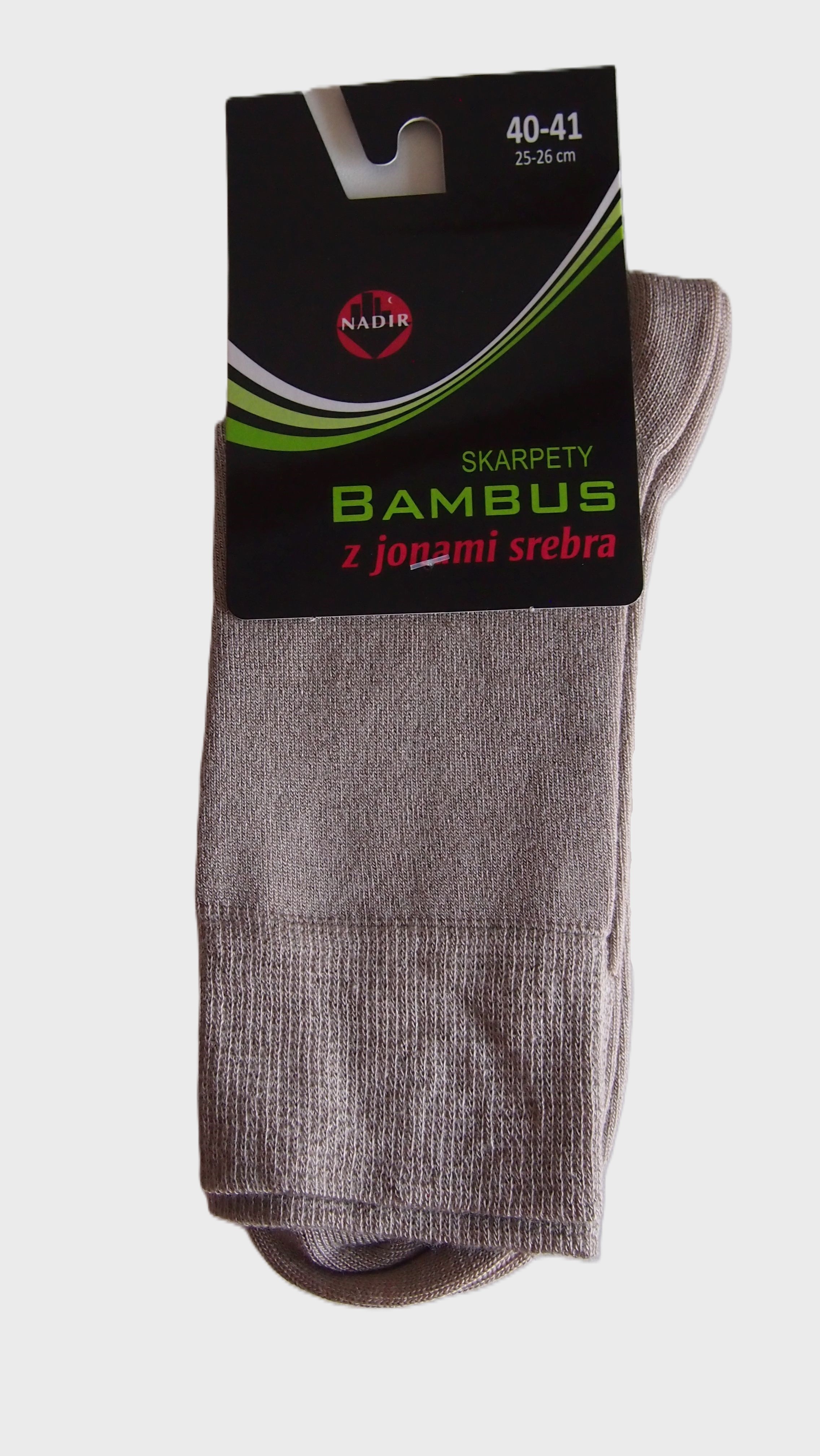 SKARPETY MĘSKIE BAMBUS AG+ JONY SREBRA