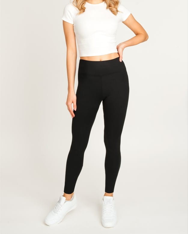 LEGGINSY GŁADKIE LE001