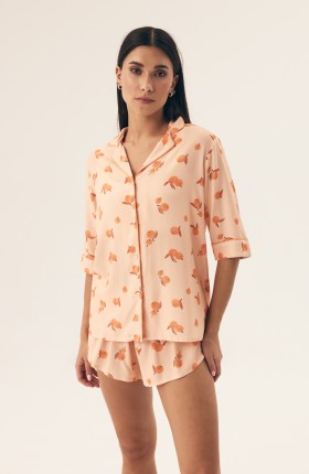 PIŻAMA DAMSKA NARANJA 42686 KR