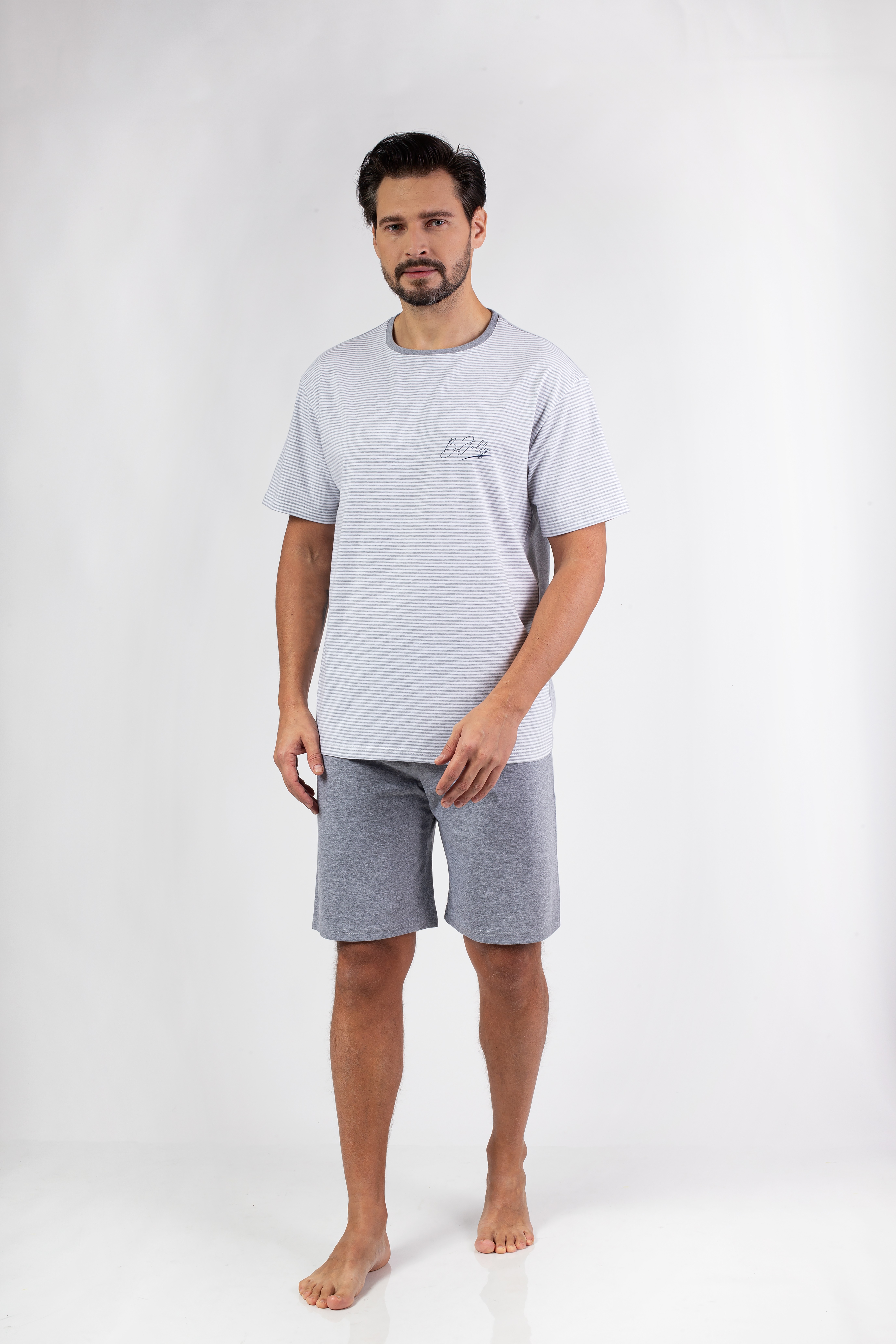 PIŻAMA MĘSKA 483A KR R.2XL