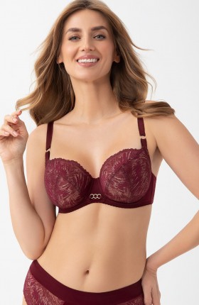 BIUSTONOSZ SOFT K956 MILA bordo