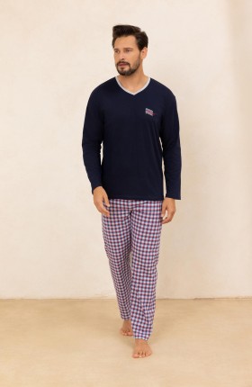 PIŻAMA MĘSKA 491 DR R.2XL