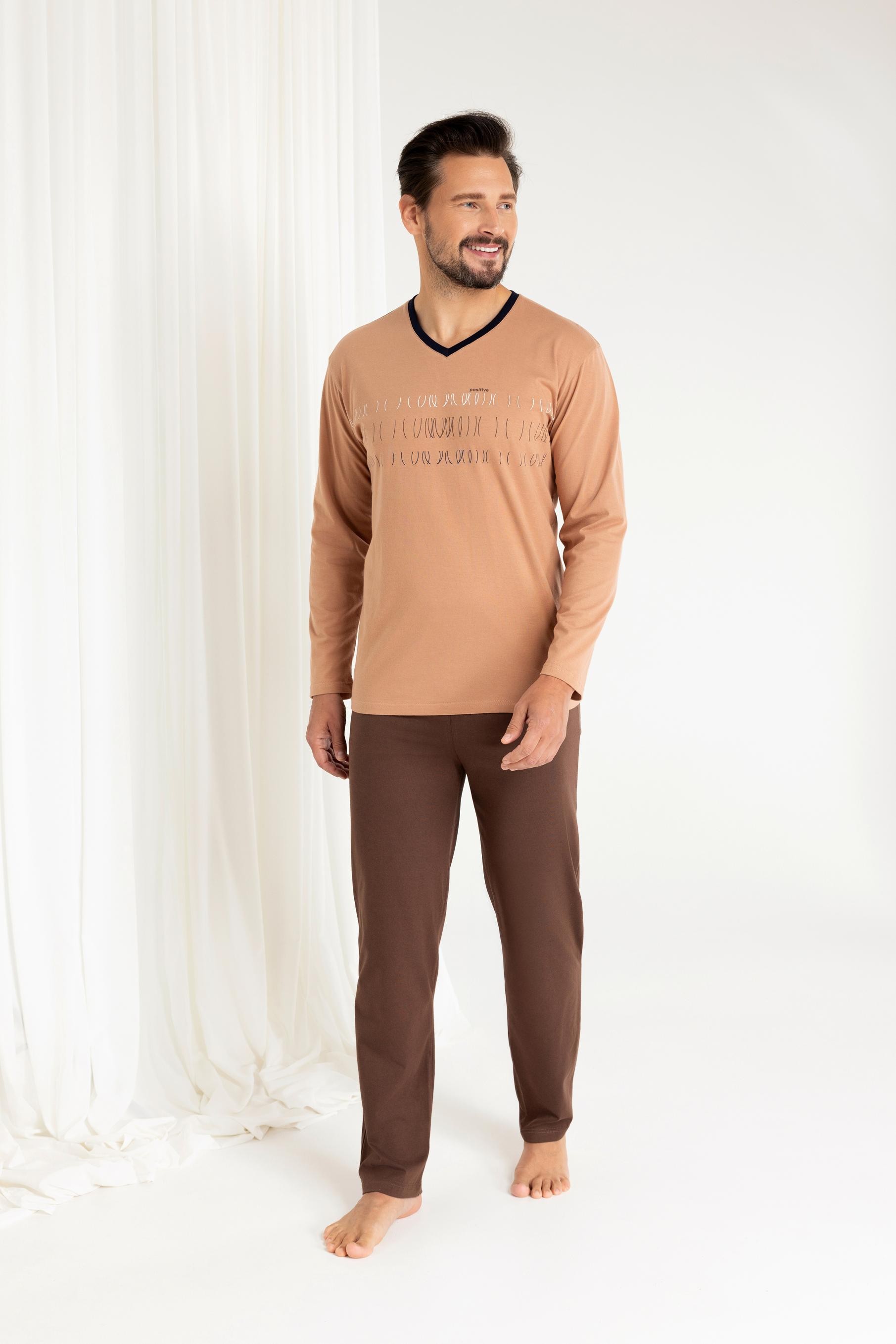 PIŻAMA MĘSKA 495 DR R.2XL