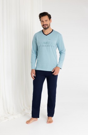 PIŻAMA MĘSKA 495 DR R.2XL