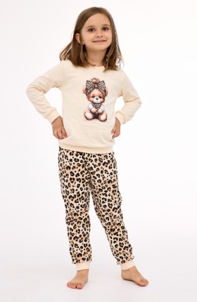 PIŻAMA GIRL KIDS 594/191 PANTHER DR