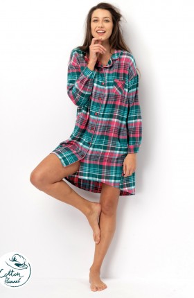 KOSZULA DAMSKA LND 419 FLANELA DR R.2XL-3XL