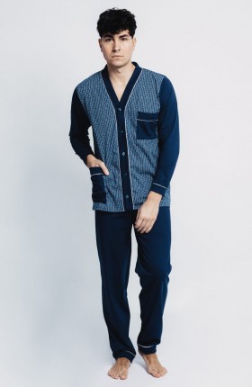PIŻAMA MĘSKA DŻENTELMEN DR R.3XL-5XL