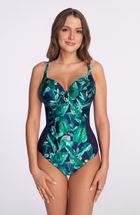 STRÓJ KĄPIELOWY SKJ 66 MAXI FULL CUP JEDNOCZĘŚCIOWY LEAFINE