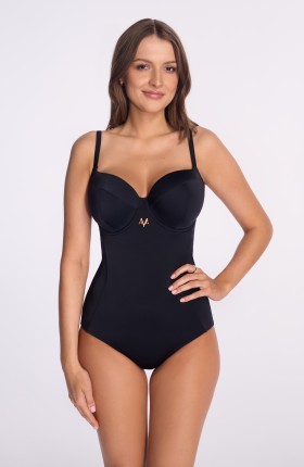 STRÓJ KĄPIELOWY SKJ 70 FULL CUP JEDNOCZĘŚCIOWY BLACK