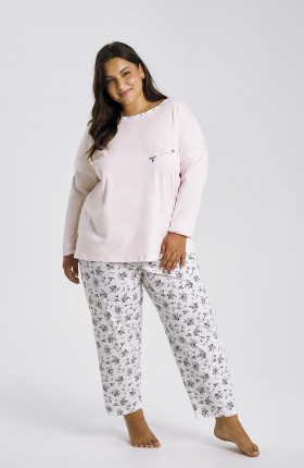 PIŻAMA ELLA 3465 R.2XL-3XL DR