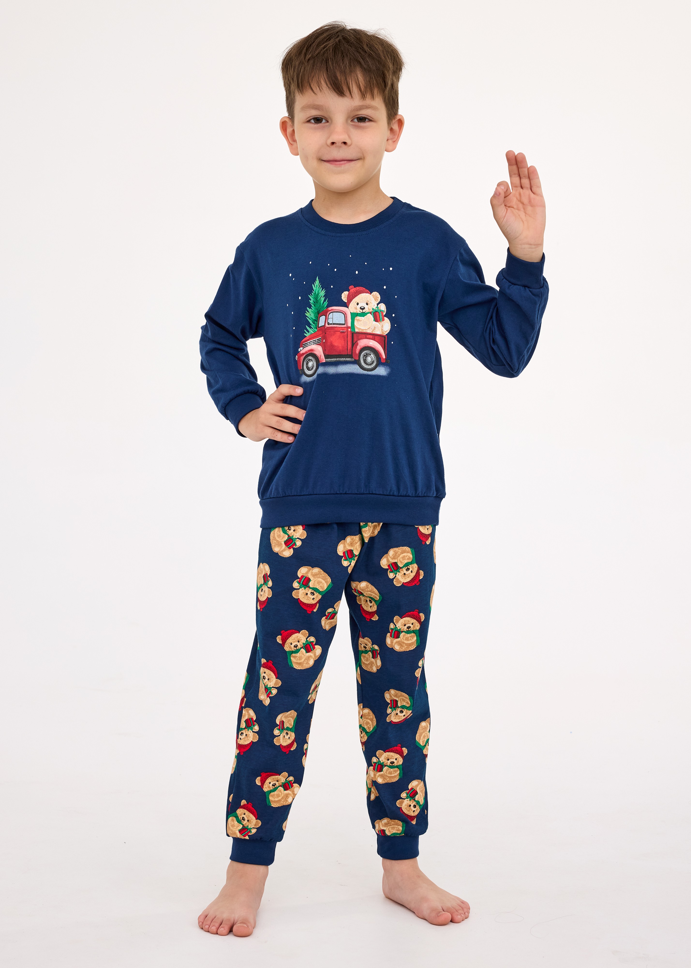 PIŻAMA BOY KIDS 593/172 TEDDY 2 DR