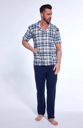 PIŻAMA MĘSKA 318/54 KR R.3XL-5XL