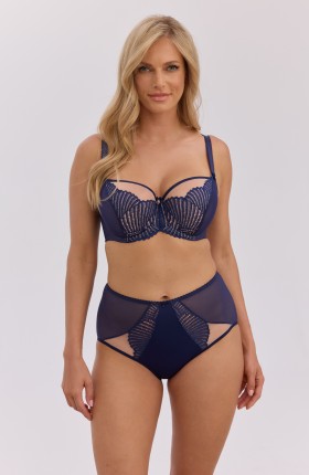 BIUSTONOSZ SEMI-SOFT BRIGITTA BSO 1365 GRANATOWY