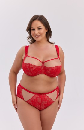 BIUSTONOSZ SOFT CARSON MAXI BSO 1338 CZERWONY