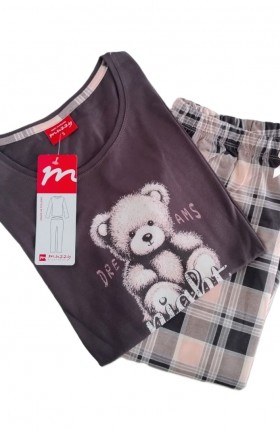 PIŻAMA DAMSKA MIŚ DREAMS DR