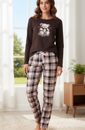 PIŻAMA DAMSKA MIŚ DREAMS DR