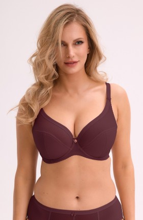 BIUSTONOSZ SEMI-SOFT SONIA BSO 1058 WINO