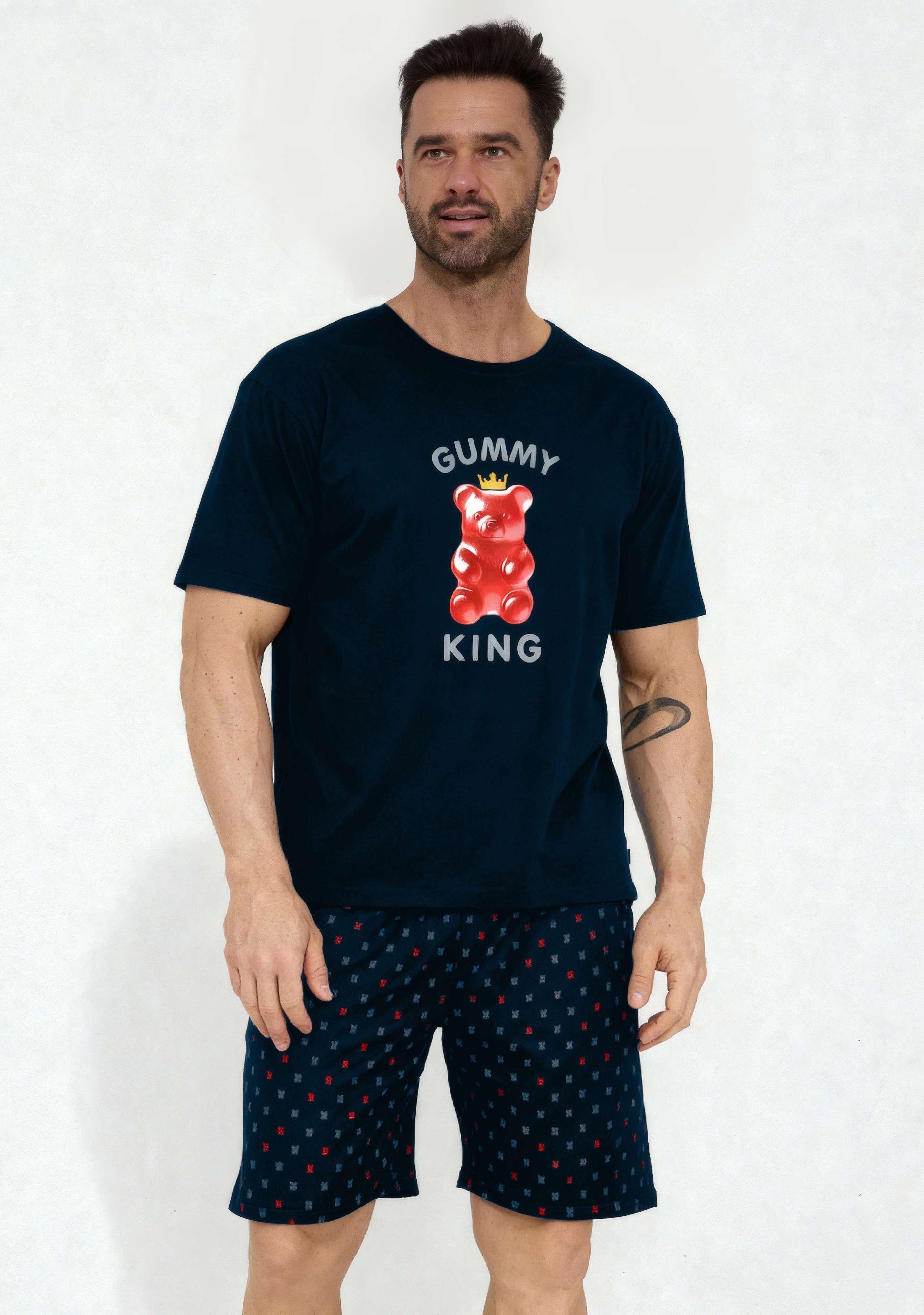 PIŻAMA MĘSKA 326/205 GUMMY KING KR