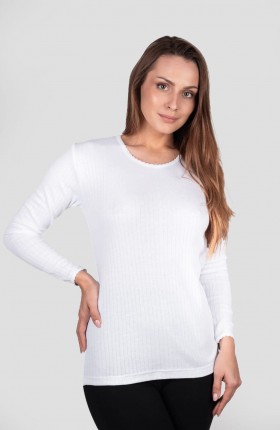 KOSZULKA DAMSKA BIAŁA 1016 DR R.XL-3XL