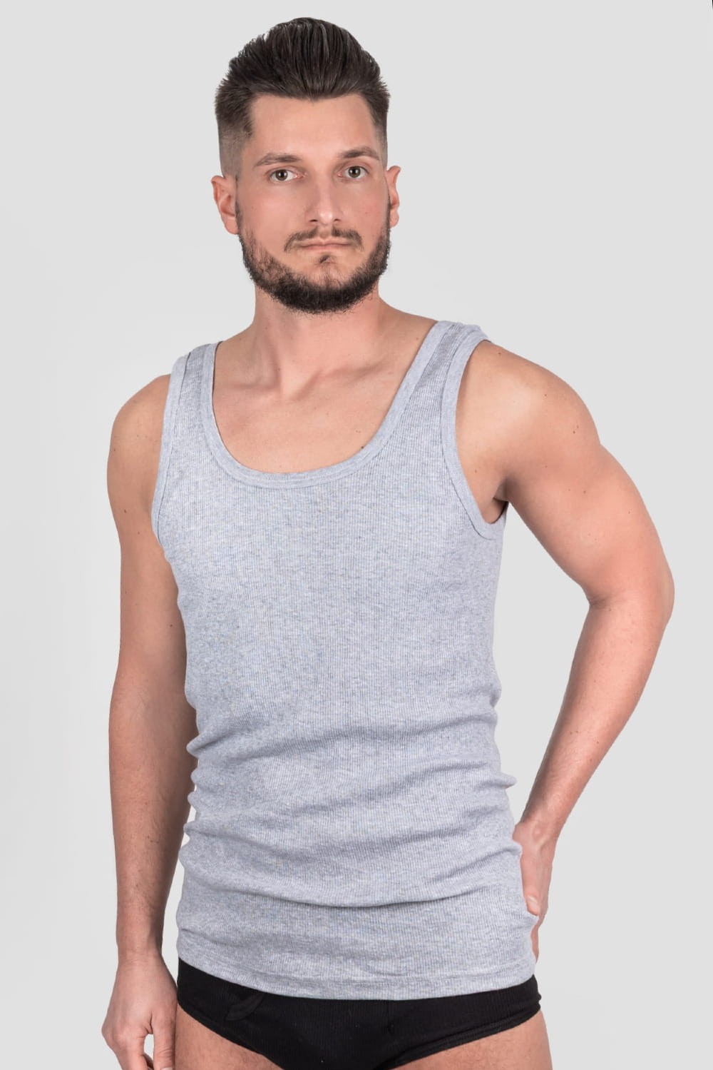 PODKOSZULEK MĘSKI MELANGE 0826 RAM