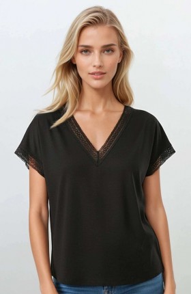 BLUZKA FLAVIANA CZARNA