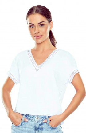 BLUZKA FLAVIANA BIAŁA
