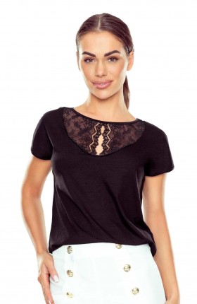 BLUZKA ANORA PLUS CZARNA