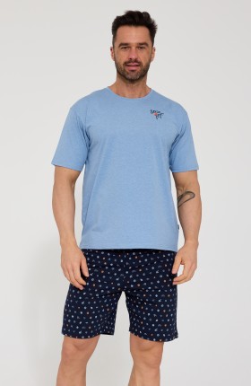 PIŻAMA MĘSKA 326/203 SPORT 2 KR