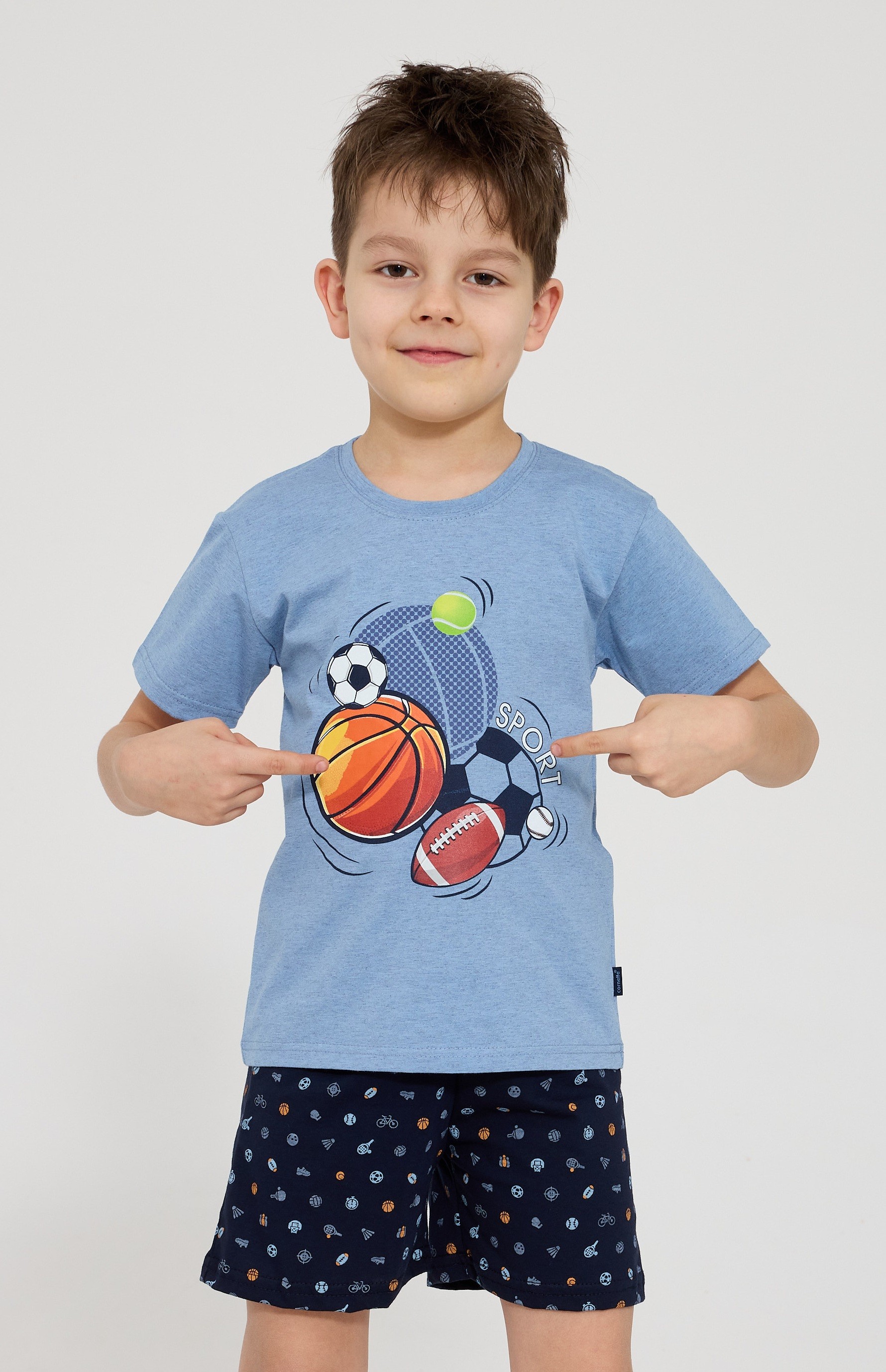 PIŻAMA BOY KIDS 789/126 SPORT KR