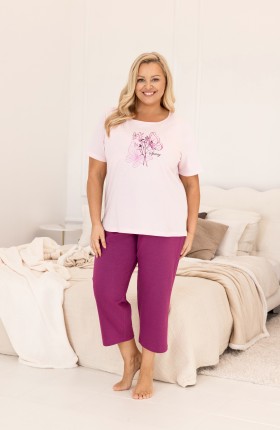 PIŻAMA DAMSKA 739A KR R.2XL