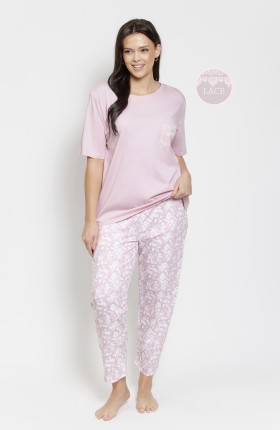 PIŻAMA ADRIA 3569 KR R.2XL-3XL