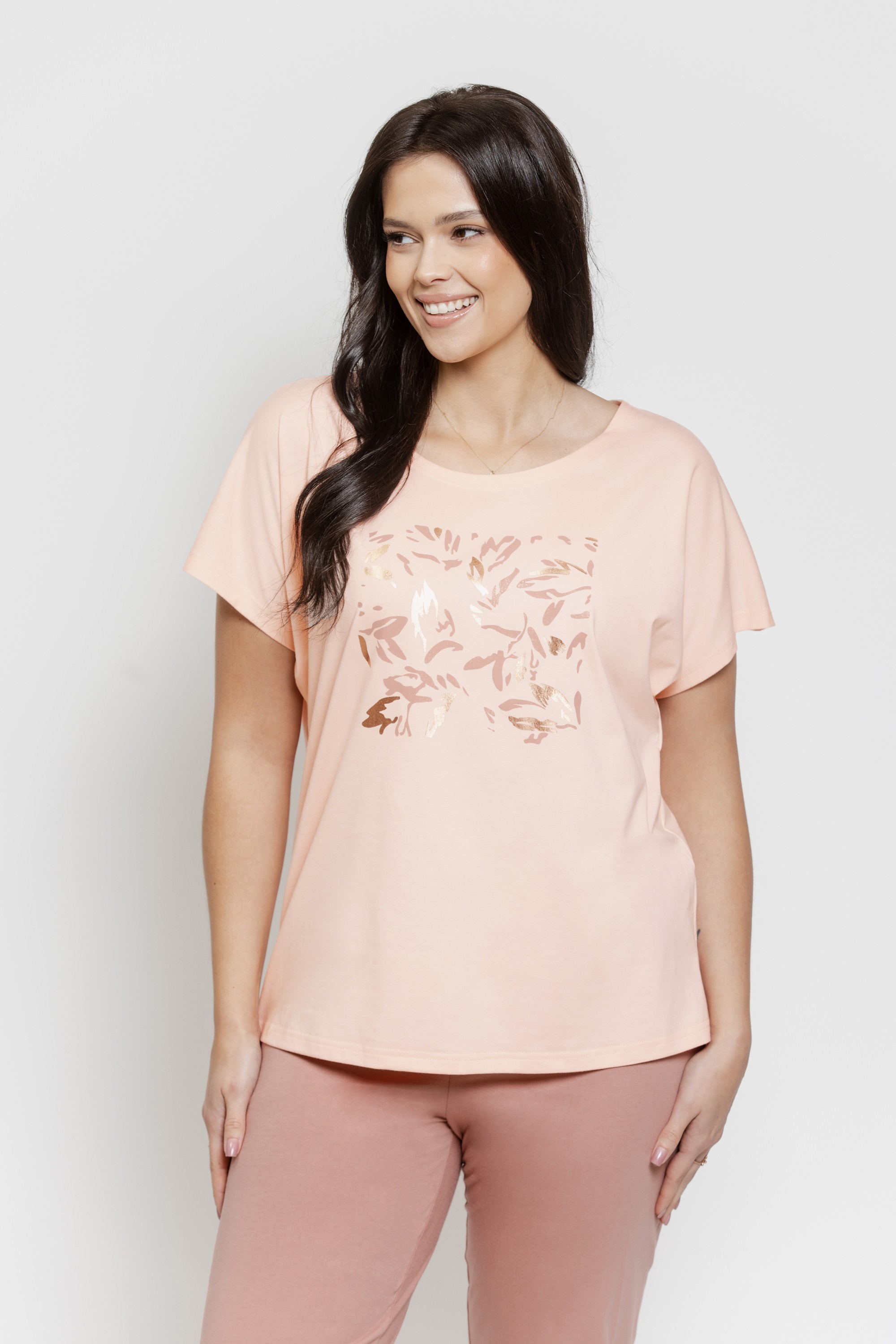 PIŻAMA VALENTINA 3571 KR R.4XL-6XL
