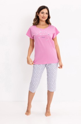 PIŻAMA DAMSKA 735 KR R.2XL-3XL